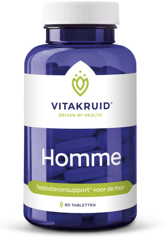 Vitakruid Homme testosteronsupport voor de man