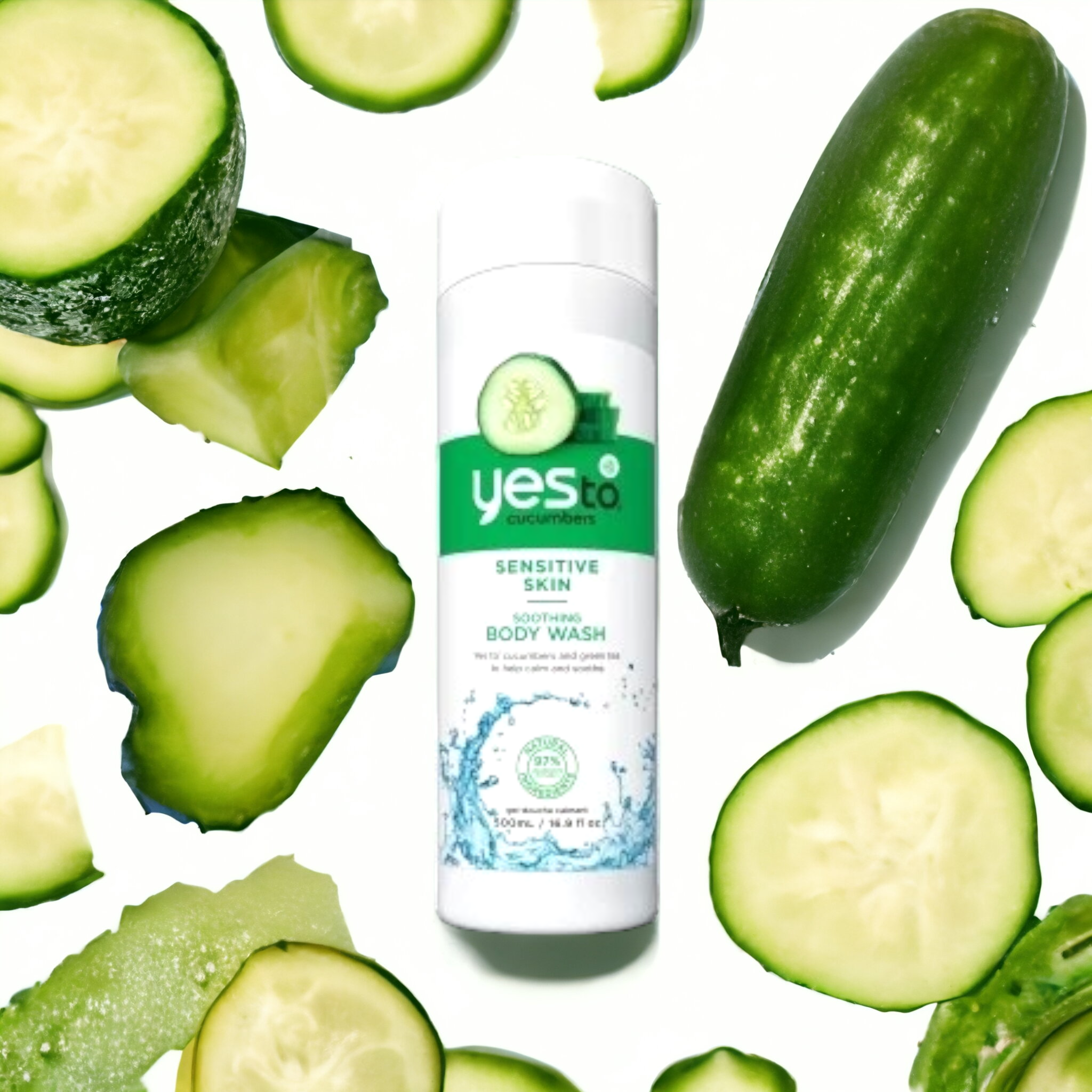 Yes To Cucumber Sensitive Skin Body Wash